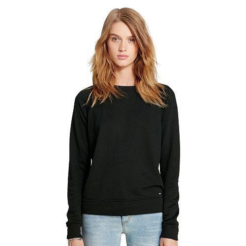 Ralph Lauren Denim & Supply Fleece Crewneck Sweatshirt Polo Black