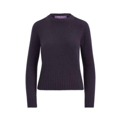 Ralph Lauren Saddle Crewneck Sweater Night Blue