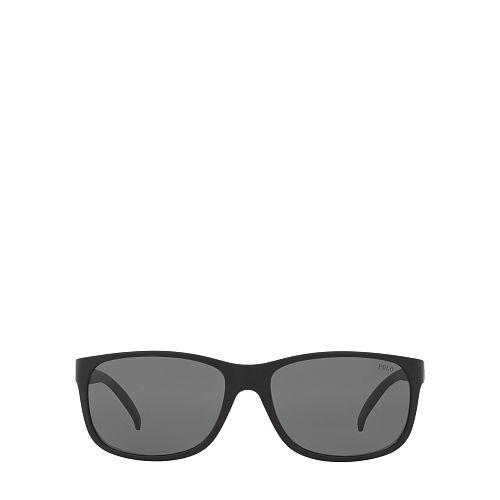 Polo Ralph Lauren Polo Striped Square Sunglasses