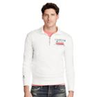 Polo Ralph Lauren East Hampton Mock Sweatshirt Deskwash White