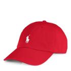 Ralph Lauren Unisex Chino Baseball Cap Park Avenue Red