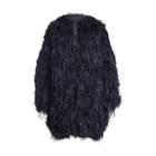 Ralph Lauren Veronica Ostrich-feather Coat Night Blue
