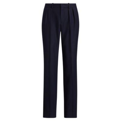 Ralph Lauren Helene Wool Pant Night Blue