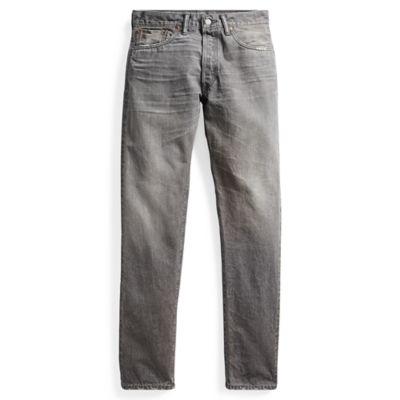 Ralph Lauren Slim Narrow Selvedge Jean Stormy Sky Wash