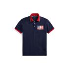 Ralph Lauren Classic Fit Mesh Polo Shirt Cruise Navy 6x Big