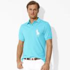 Polo Ralph Lauren Classic Fit Cotton Mesh Polo French Turquoise