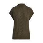 Ralph Lauren Cable Wool-blend Sweater Deep Forest Green