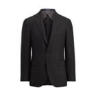 Ralph Lauren Polo Linen Sport Coat Charcoal And Black