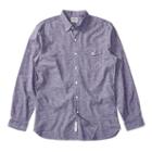Ralph Lauren Rrl Cotton Chambray Shirt Rl 870 Purple