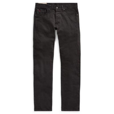 Ralph Lauren Varick Slim Straight Jean Anderson Black