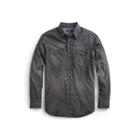 Ralph Lauren Classic Fit Chambray Shirt Grey/natural