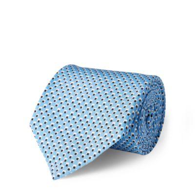 Ralph Lauren Silk Madder Habotai Tie Light Blue