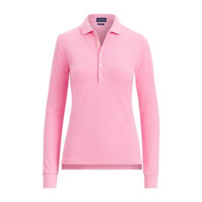 Ralph Lauren Women's Polo Shirt Pale Rose
