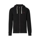 Ralph Lauren Classic Fleece Hoodie Polo Black
