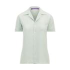 Ralph Lauren Martina Silk Crepe Blouse Artic Mint