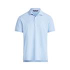 Ralph Lauren Custom Slim Stretch Mesh Polo Austin Blue