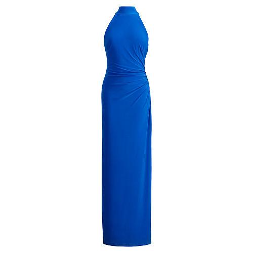 Ralph Lauren Lauren Jersey Open-back Gown Sapp Lake