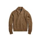 Ralph Lauren Cotton Shawl-collar Sweater Olive Drab