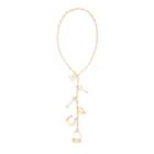 Ralph Lauren Gold-plated Charm Necklace Gold/crystal