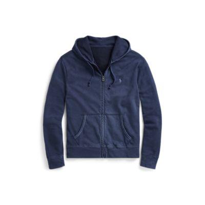 Ralph Lauren Classic Fit Spa Terry Hoodie Aviator Navy