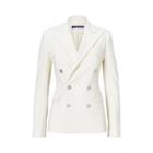 Ralph Lauren The Rl Blazer In Stretch Wool Cream