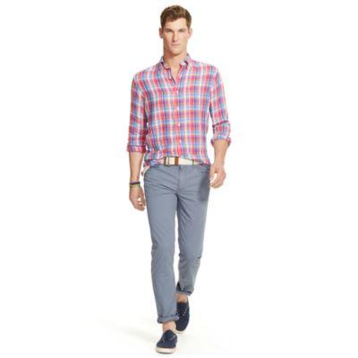 Ralph Lauren Varick Slim Straight Pant Blueberry