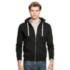 Polo Ralph Lauren Cotton-blend-fleece Hoodie Polo Black