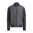 Ralph Lauren Down-paneled Bomber Jacket Windsor Heather 1x Big