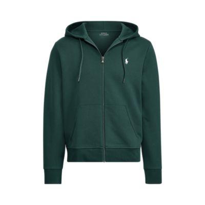 Ralph Lauren Double-knit Hoodie College Green