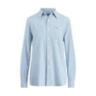 Ralph Lauren Cotton Chambray Shirt Indigo