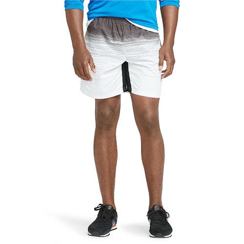 Ralph Lauren Polo Sport 7-inch Lined Athletic Short White To Black Ombre