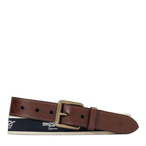 Polo Ralph Lauren Knot Motif Web Belt