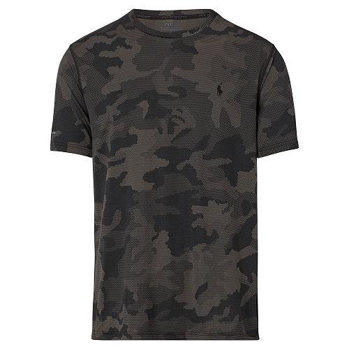 Ralph Lauren Polo Sport Performance Jersey T-shirt Battle Grey/polo Black