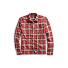 Ralph Lauren Plaid Cotton Camp Shirt Rl 967 Red Black