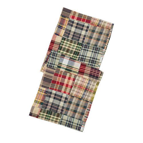 Polo Ralph Lauren Patchwork Madras Cotton Scarf Madras Multi