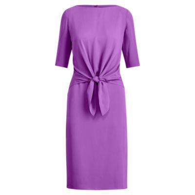 Ralph Lauren Adriella Silk Dress Amethyst