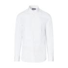 Ralph Lauren Poplin Tuxedo Shirt White