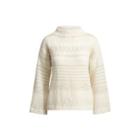 Ralph Lauren Wool-alpaca Boatneck Sweater Cream Multi