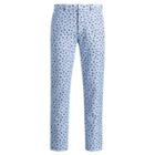 Ralph Lauren Classic Fit Stretch Pant Blue Ladybugs
