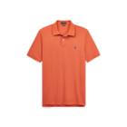 Ralph Lauren Classic Fit Mesh Polo Shirt Gear Orange