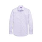 Ralph Lauren Checked Cotton Dress Shirt White And Purple