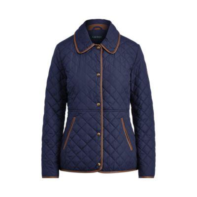 Ralph Lauren Quilted Jacket Capri Navy