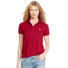 Ralph Lauren Classic Fit-short Sleeve-knit Rl 2000 Red