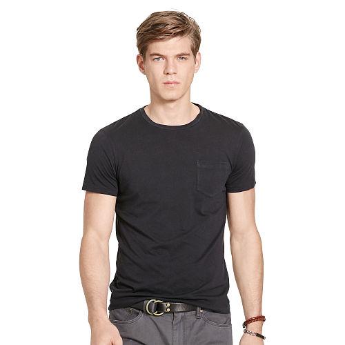 Polo Ralph Lauren Custom-fit Pocket T-shirt Polo Black