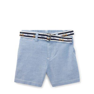 Ralph Lauren Belted Stretch Chino Short Bsr Blue 18m
