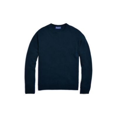Ralph Lauren Diamond-knit Cashmere Sweater Spring Navy