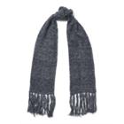 Ralph Lauren Honeycomb Wool-blend Scarf Salt & Pepper