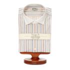 Ralph Lauren Rrl Striped Cotton Dress Shirt Rl 866 White Blue Red