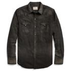 Polo Ralph Lauren Cotton-linen Western Shirt Madoc Black