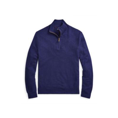 Ralph Lauren Merino-silk-cashmere Sweater Fall Royal